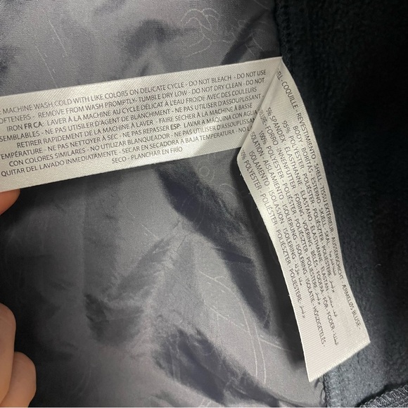 ARIAT vanquish full zip grey/blue jacket with ariat tek, size small - Picture 11 of 11